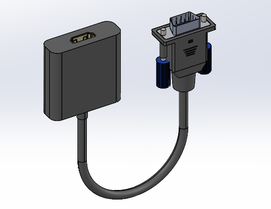 VGA+至+HDMI