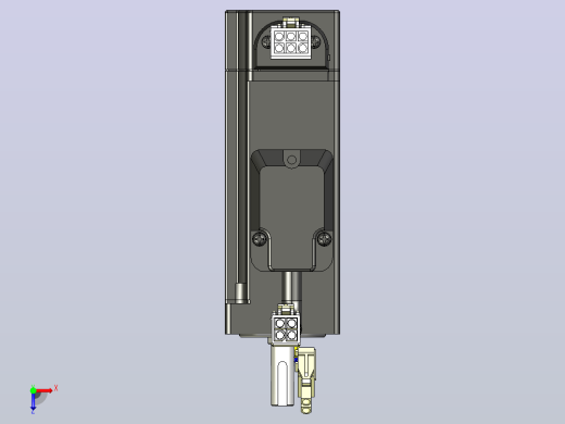 50W_键槽 带刹车 带油封 增量伺服电机 (2)俯视缩略图