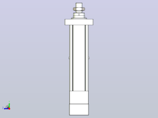 MTA125-300-P10-FF-P-K□-P1500(2000,3000)W-S3 MTA125电动缸 最大负载60KN 额定负载50KN 1500(2000,3000)W电机间接安装右视缩略图