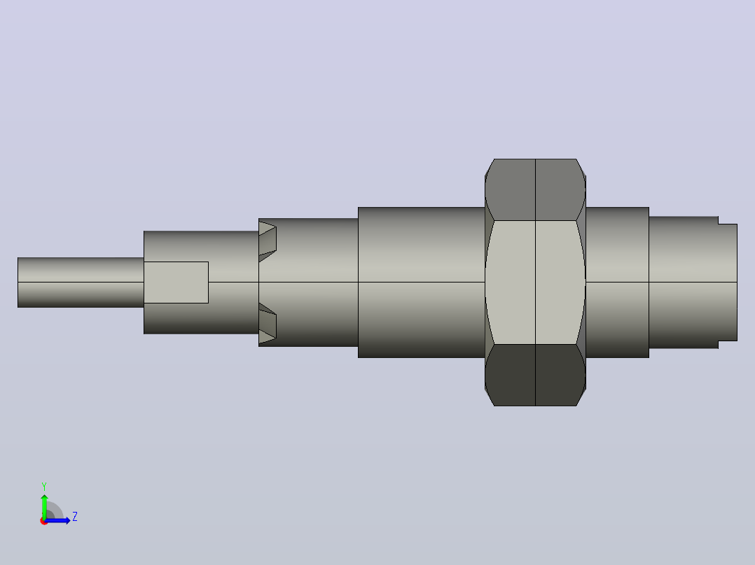 接近开关传感器E2B-M12KN05-WZ-C1左视图