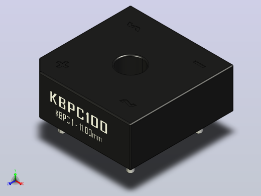 桥式整流器外壳KBPC _Max_Size