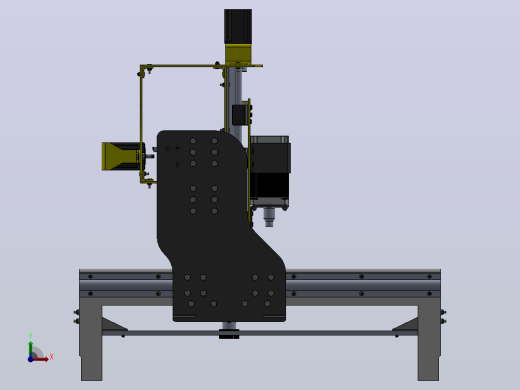 10-4轴雕刻机 4 Axis CNC Machine i前视缩略图