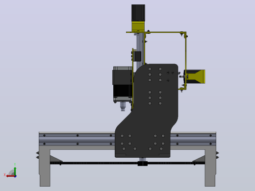10-4轴雕刻机 4 Axis CNC Machine i后视缩略图
