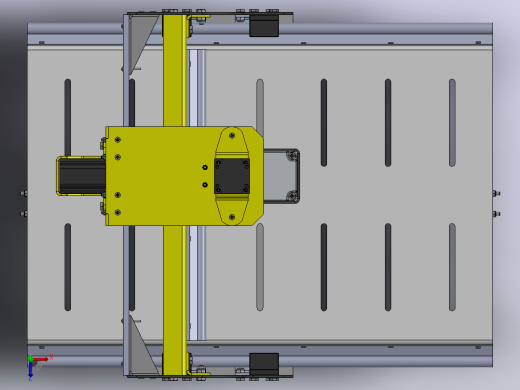 10-4轴雕刻机 4 Axis CNC Machine i俯视缩略图