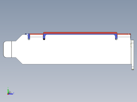 PCIe 支架风扇安装左视缩略图