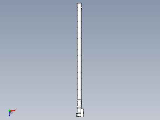 机器人皮带驱动直线轴TPA-GCB-80-P60-L1650-QR-M20-N3俯视缩略图