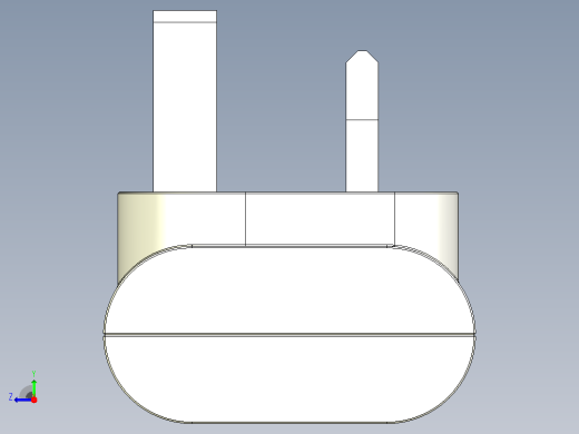 USB 充电器 - 英国插头右视缩略图