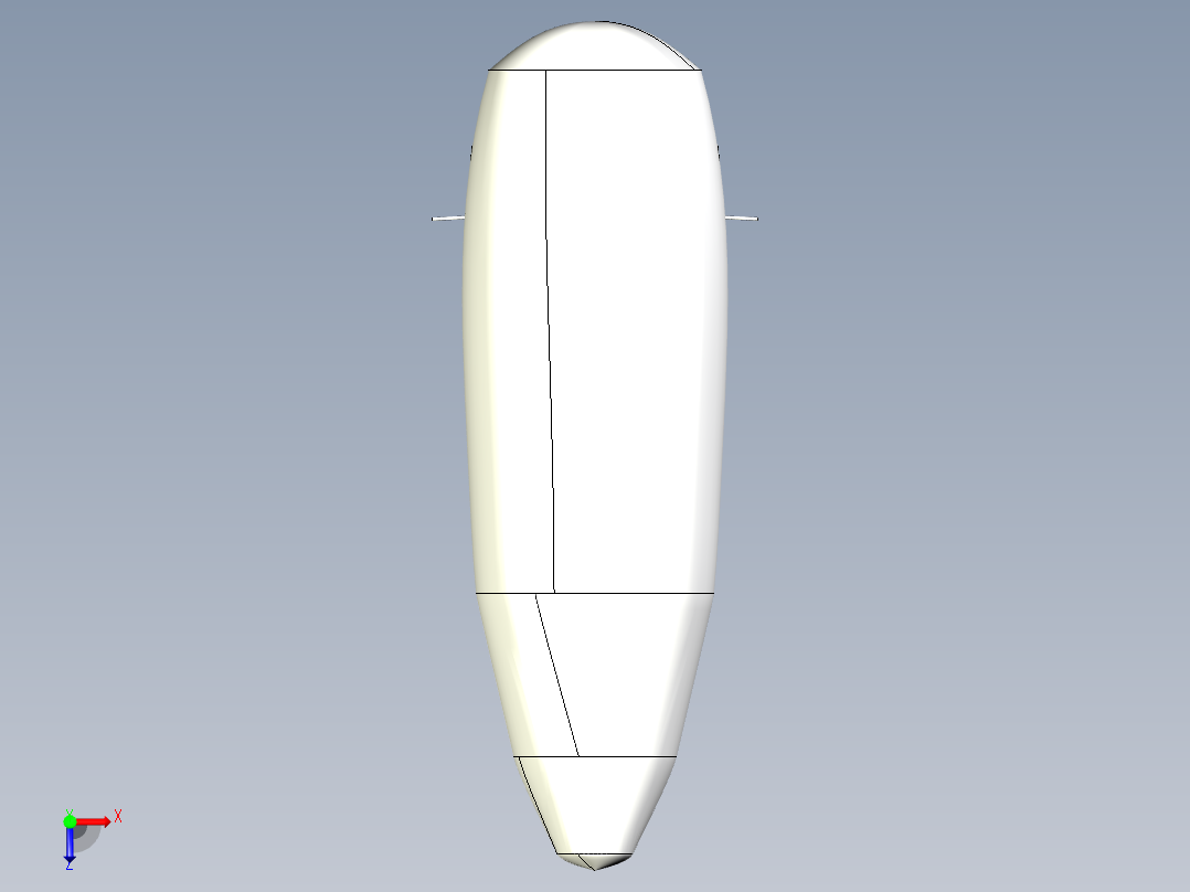 燃料汽车的倾斜转向系统3D图纸 INVENTOR设计俯视图