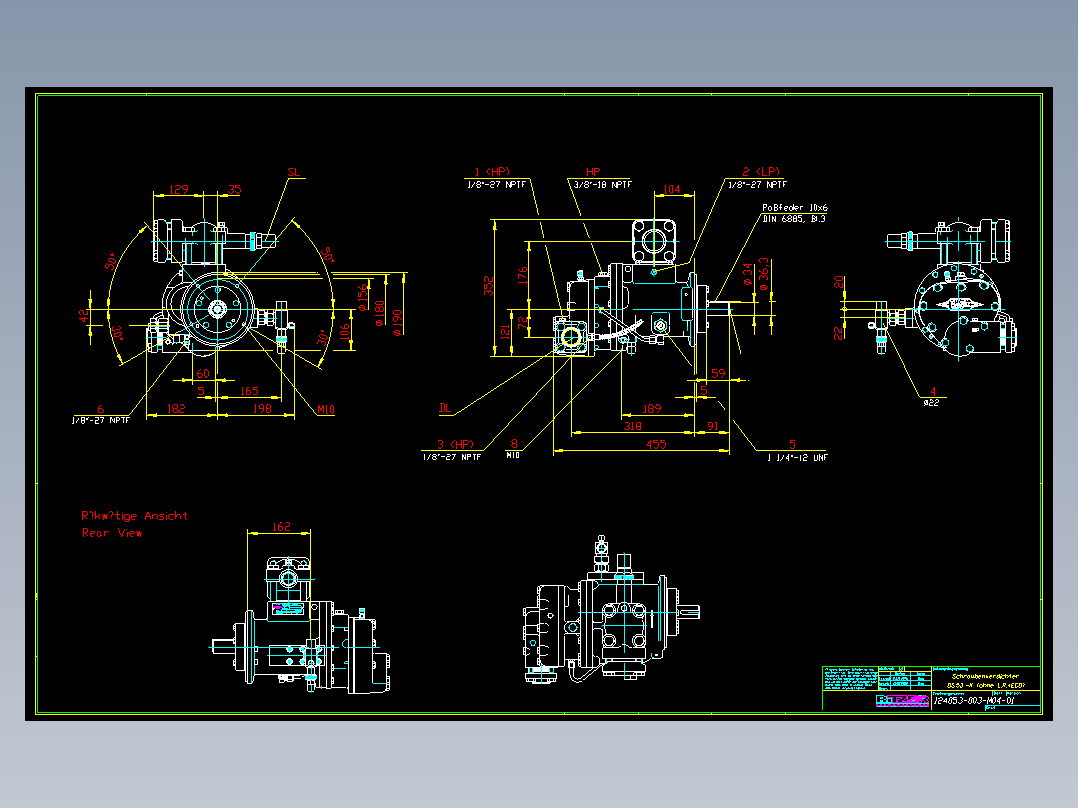 开启式螺杆压缩机