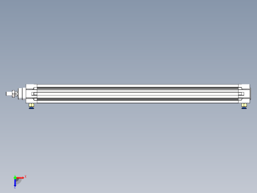 气缸组件俯视缩略图