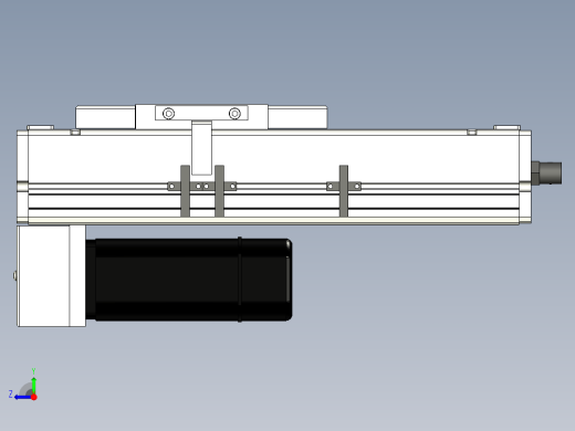 Toyo东佑达直线模组-ECH14-100-BM-400W+煞車右视缩略图