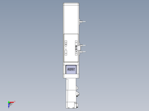 Toyo东佑达直线模组-ETH6M-BC-100-M10B俯视缩略图