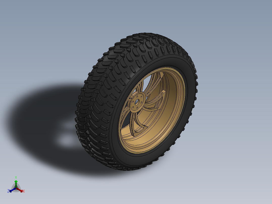 轮胎 车胎 橡胶轮胎248673正等轴测图