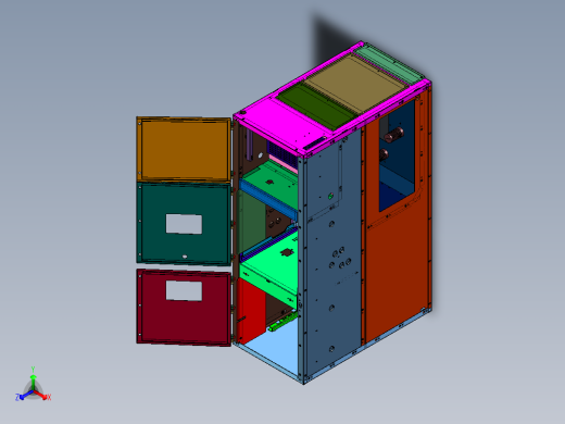 落地低压进线总柜