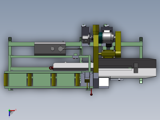 木制品机器设备俯视缩略图