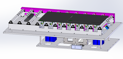 47寸panel移载设备3D数模图纸 Solidworks18设计 附STEP缩略图