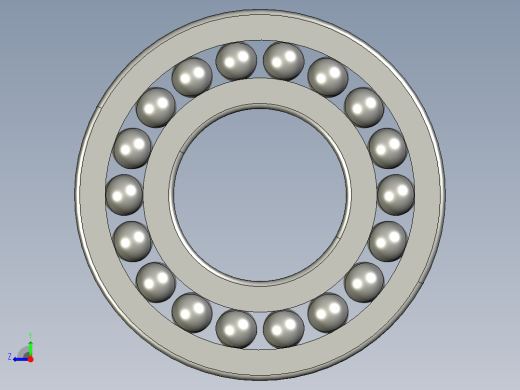 深沟球轴承6320右视缩略图