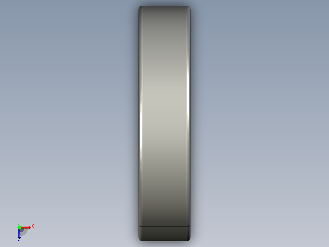 深沟球轴承6320俯视图