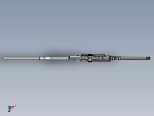 炮兵鲁格步枪俯视缩略图