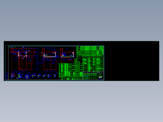 吊钩桥式起重机设计素材CAD机械图纸