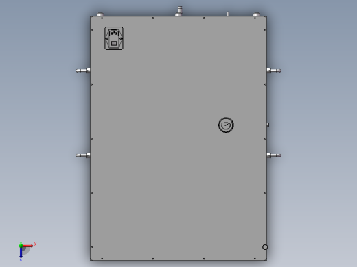 XA2N系列急停按钮行程及压力测试设备俯视缩略图