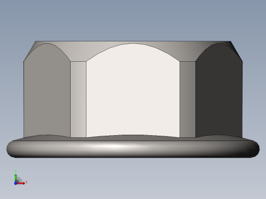 法兰锁紧螺母M4-M20前视缩略图