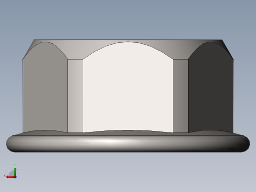 法兰锁紧螺母M4-M20后视缩略图