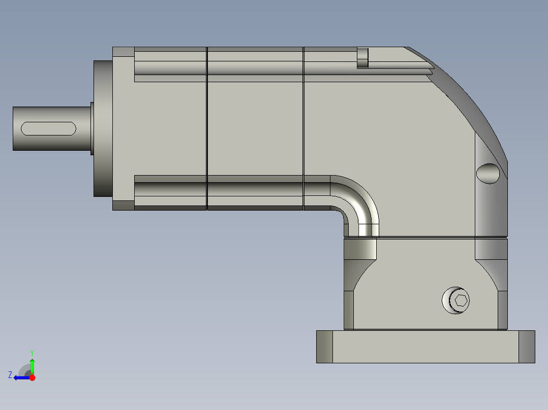 斜齿ZPGH060-L2 19-70-90-M5.STEP右视图