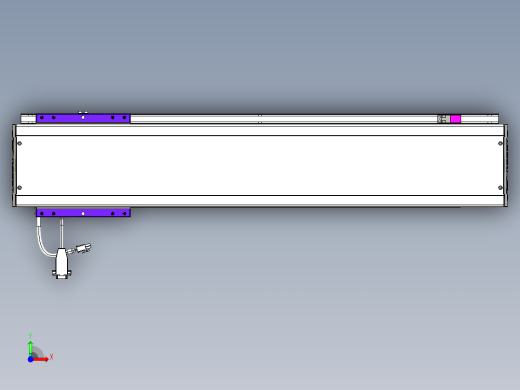 威洛博VL系列直线电机模组-VL14S2-S600前视缩略图