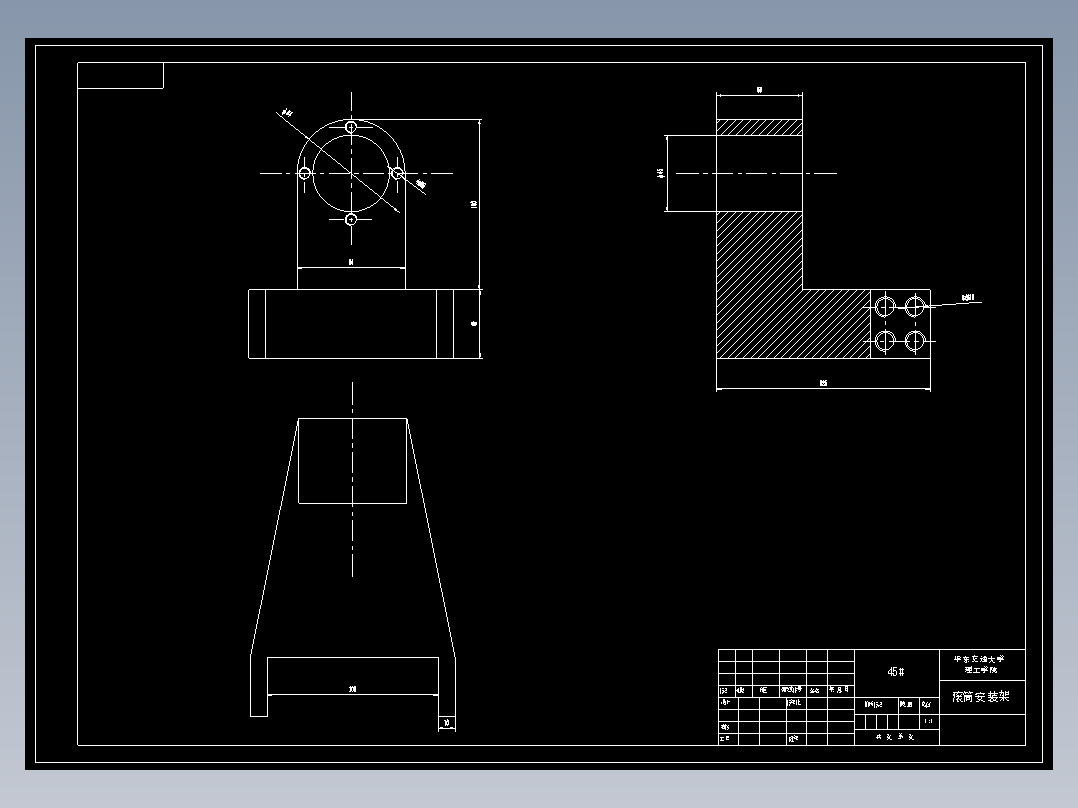 全顺制动盘轴承压装机（传动部分）设计