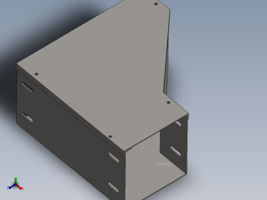 cable duct eccentric reducer
