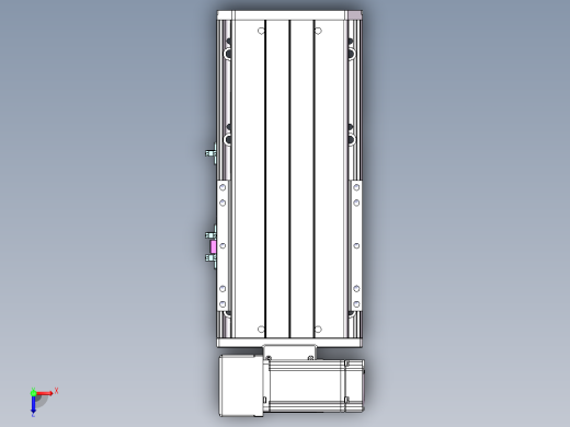 MTB同步带半封闭MTB17M-LU-400W俯视缩略图