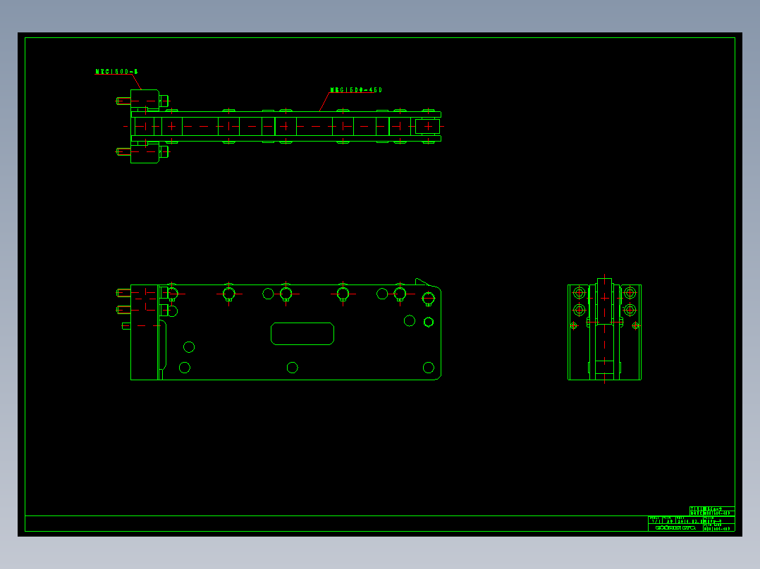 KOSMEKMRC1500-450多系列多零件图纸模型