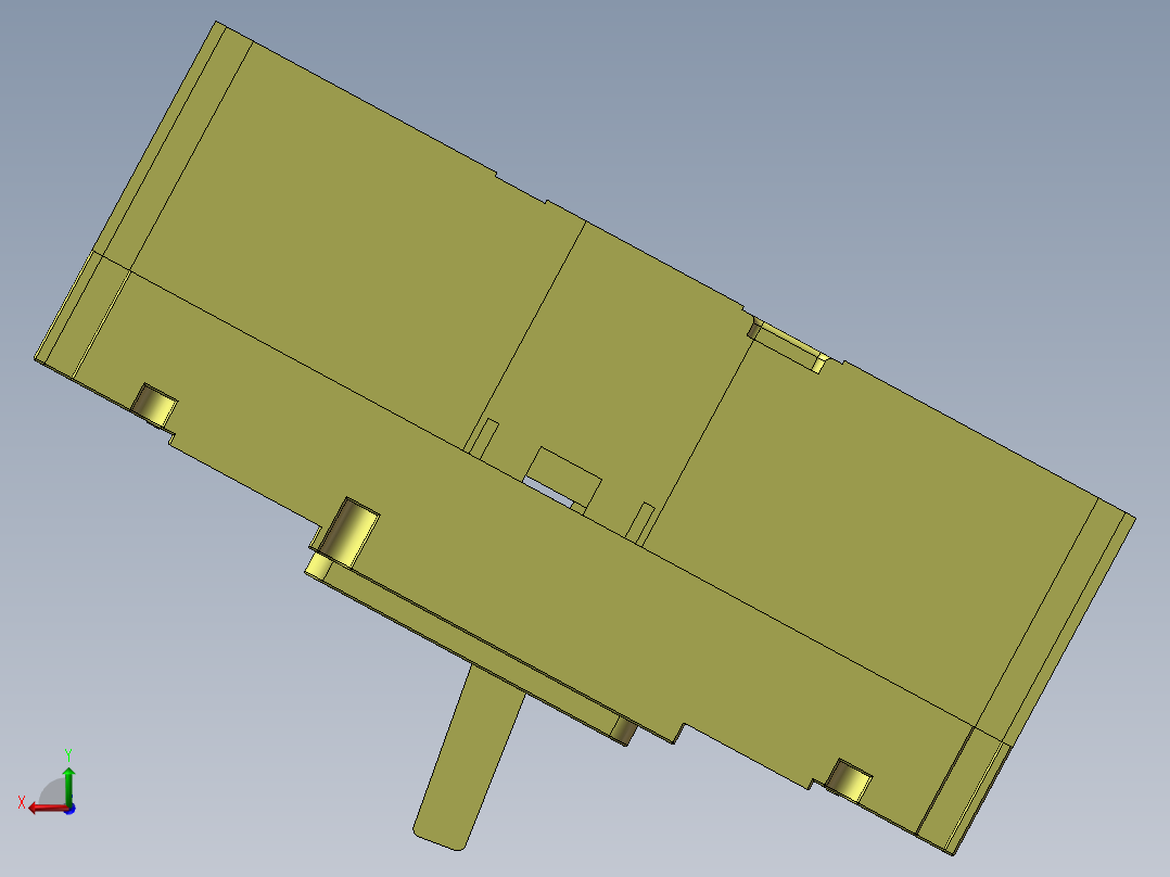 直流空开mb30-400-3p后视图