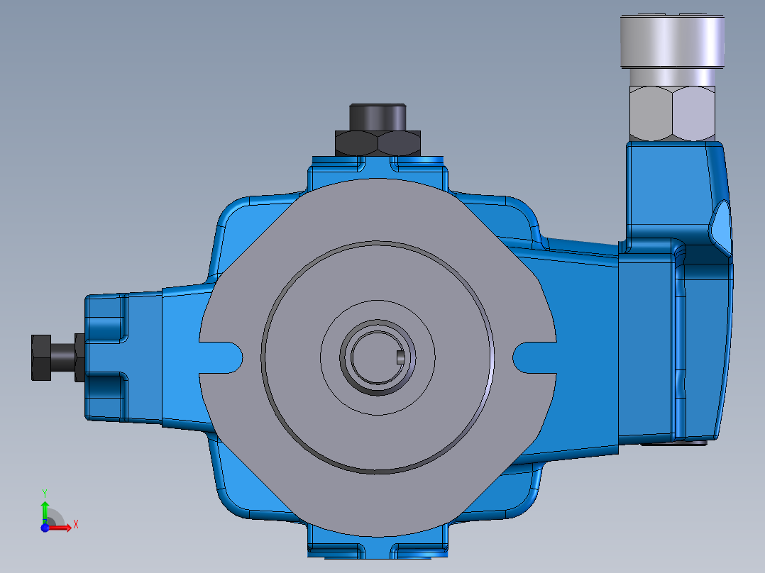 Continental Hydraulics-PVX-8B30-RF-P-1S01液压元件前视图