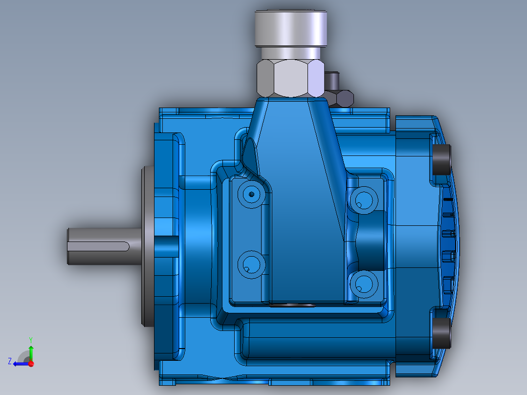 Continental Hydraulics-PVX-8B30-RF-P-1S01液压元件右视图