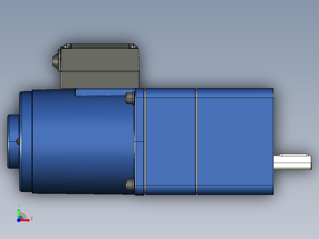 YT系列调速电机-40yt01-1800前视图