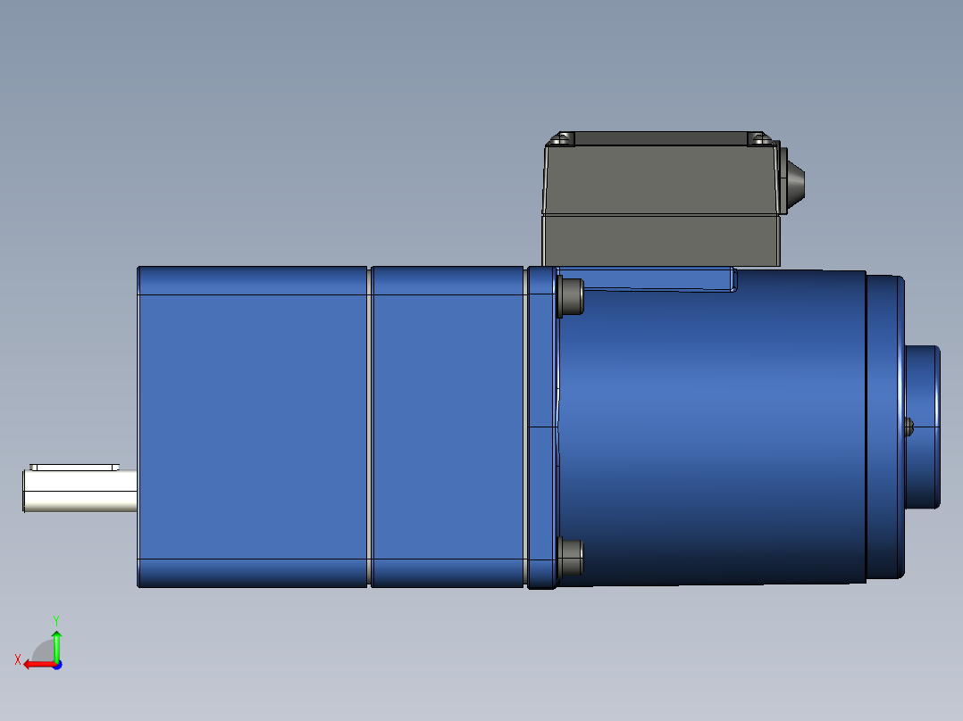 YT系列调速电机-40yt01-1800后视图