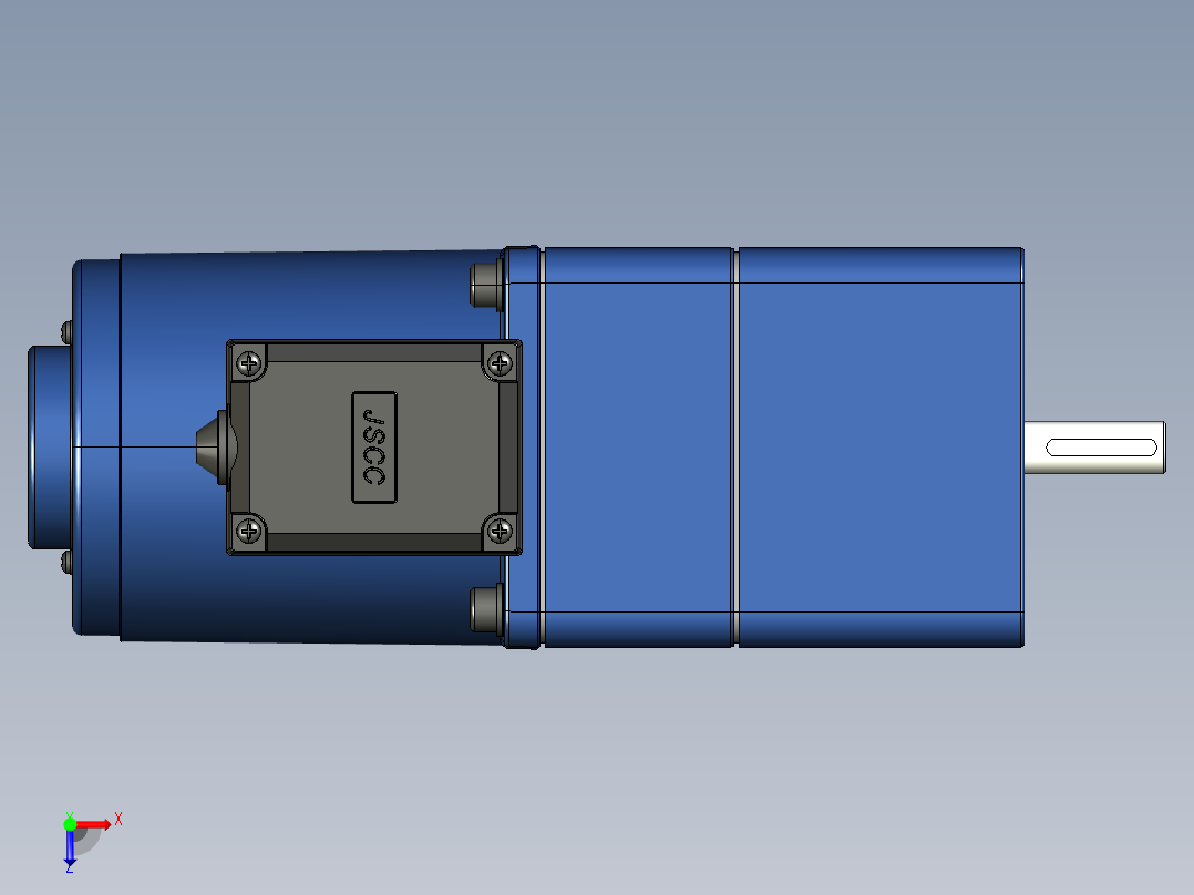 YT系列调速电机-40yt01-1800俯视图