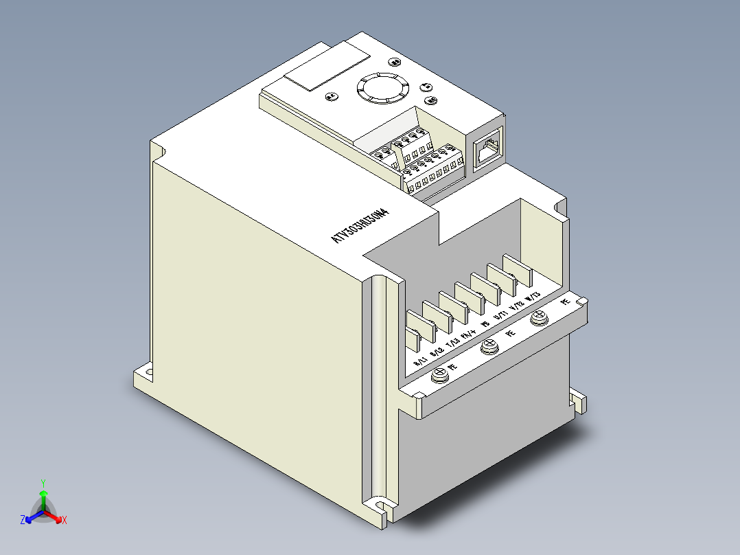 施耐德电气 ATV303HU30N4主视图