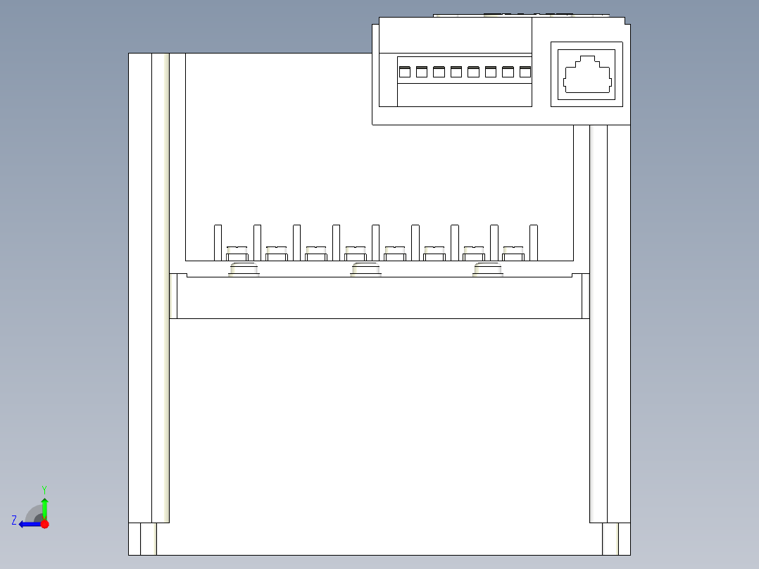 施耐德电气 ATV303HU30N4右视图
