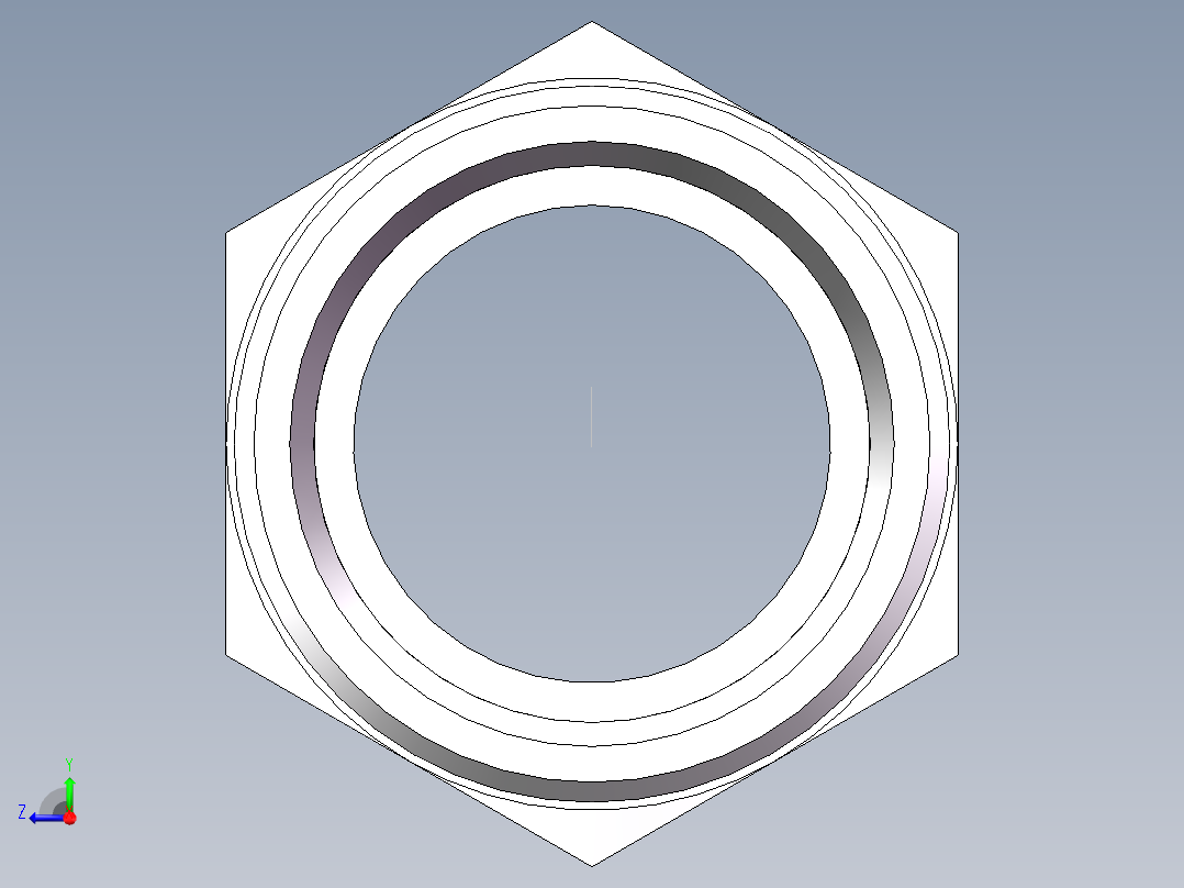 直通接头-G、1C-45右视图