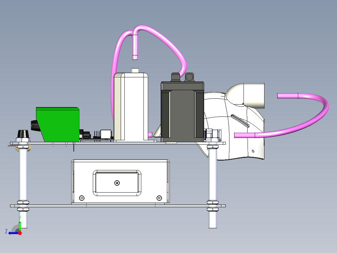 B2004002-呼吸机右视图