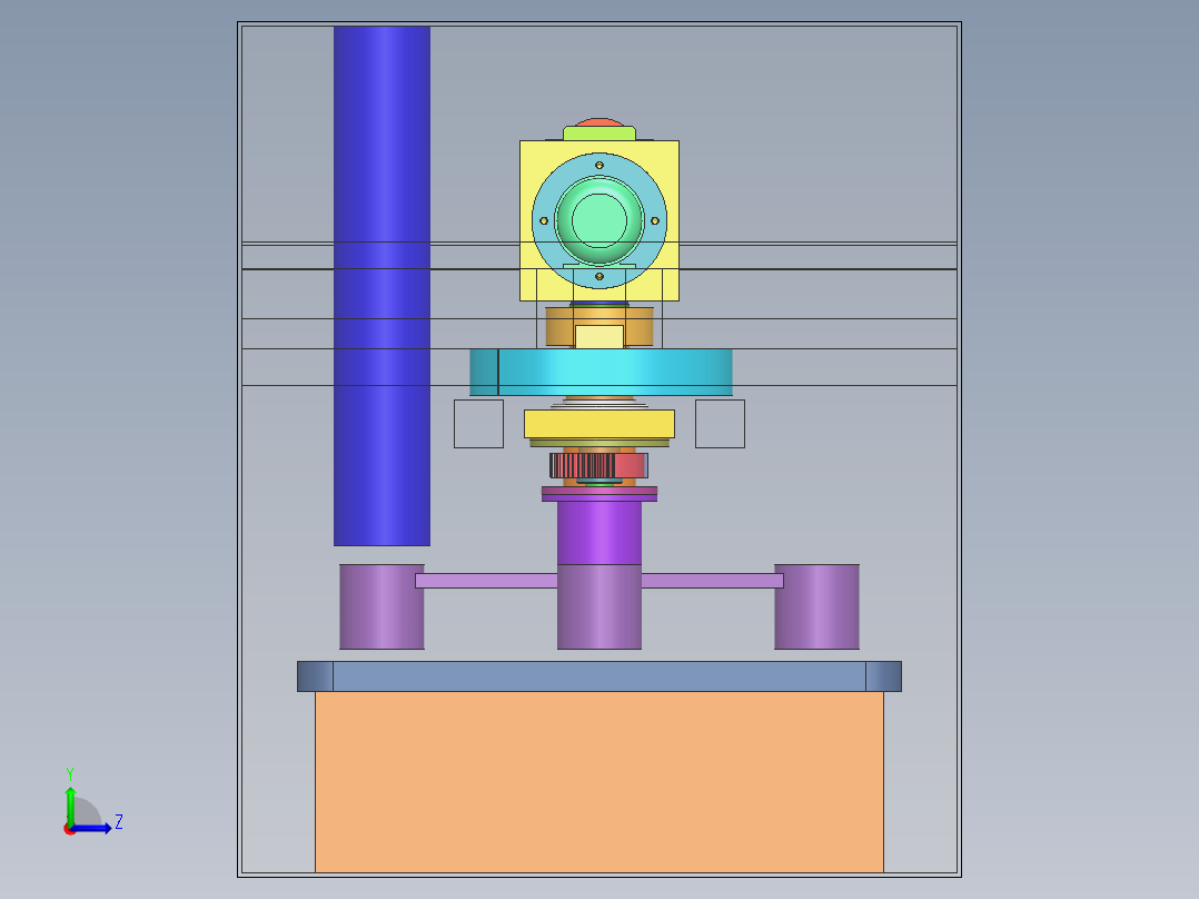 采用密封式易拉罐回收装置 1238889左视图