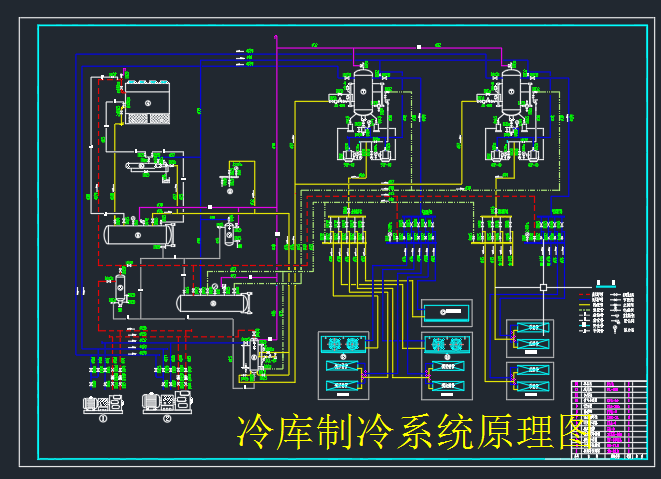 冷库制冷系统原理图-371845--21