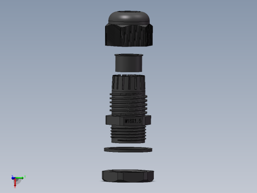 M18x1.5增安防爆尼龙电缆接头