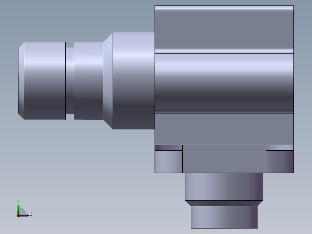 LJT06.44 壳体左视图