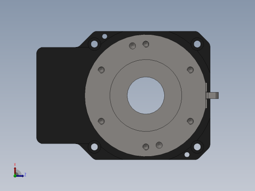 MD100-8-SV中空旋转台