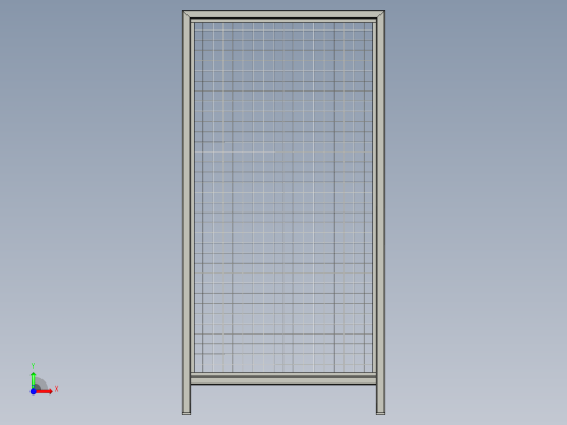 2x1米方形围栏焊接前视缩略图