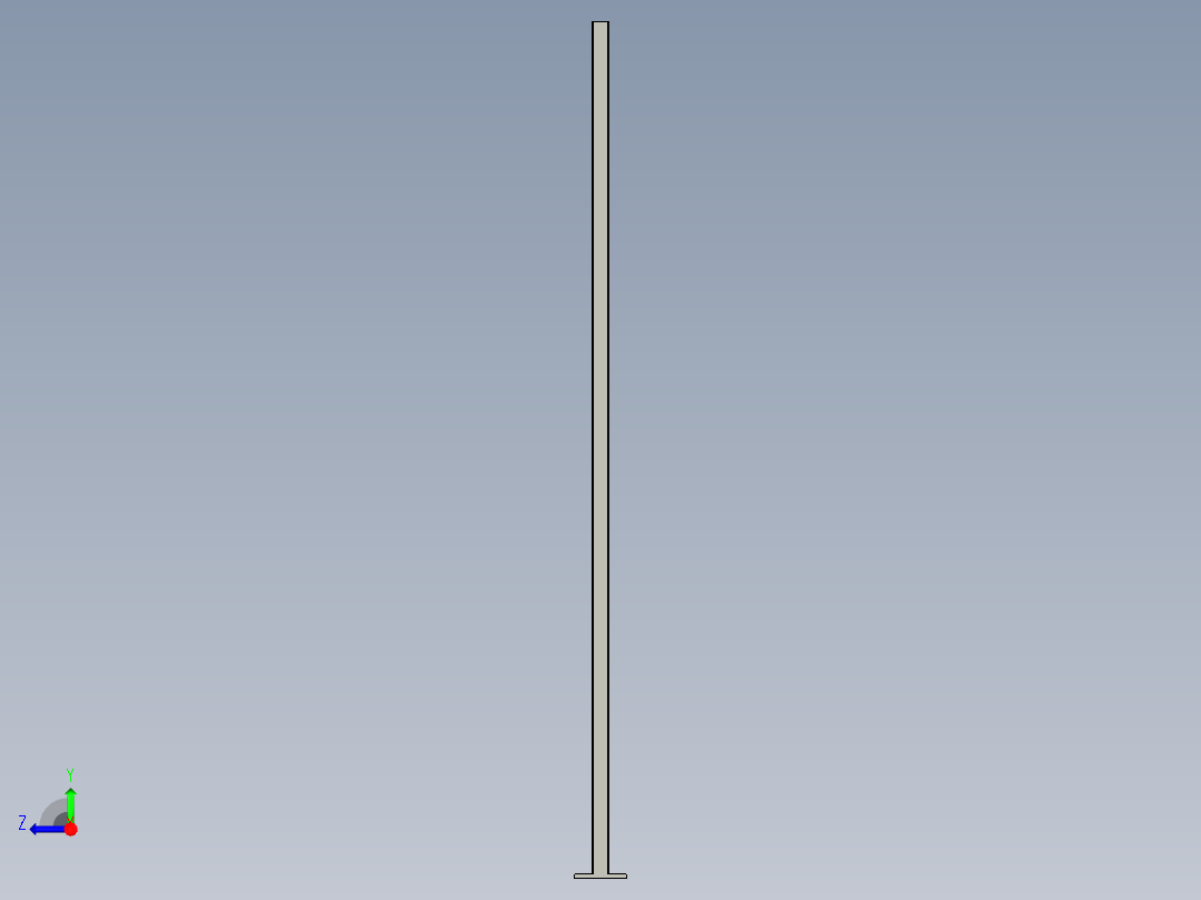2x1米方形围栏焊接右视图